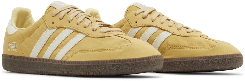 Adidas Samba1 OG Reflective Nylon Pack Oat Yellow IG6170 Lifestyle Shoes