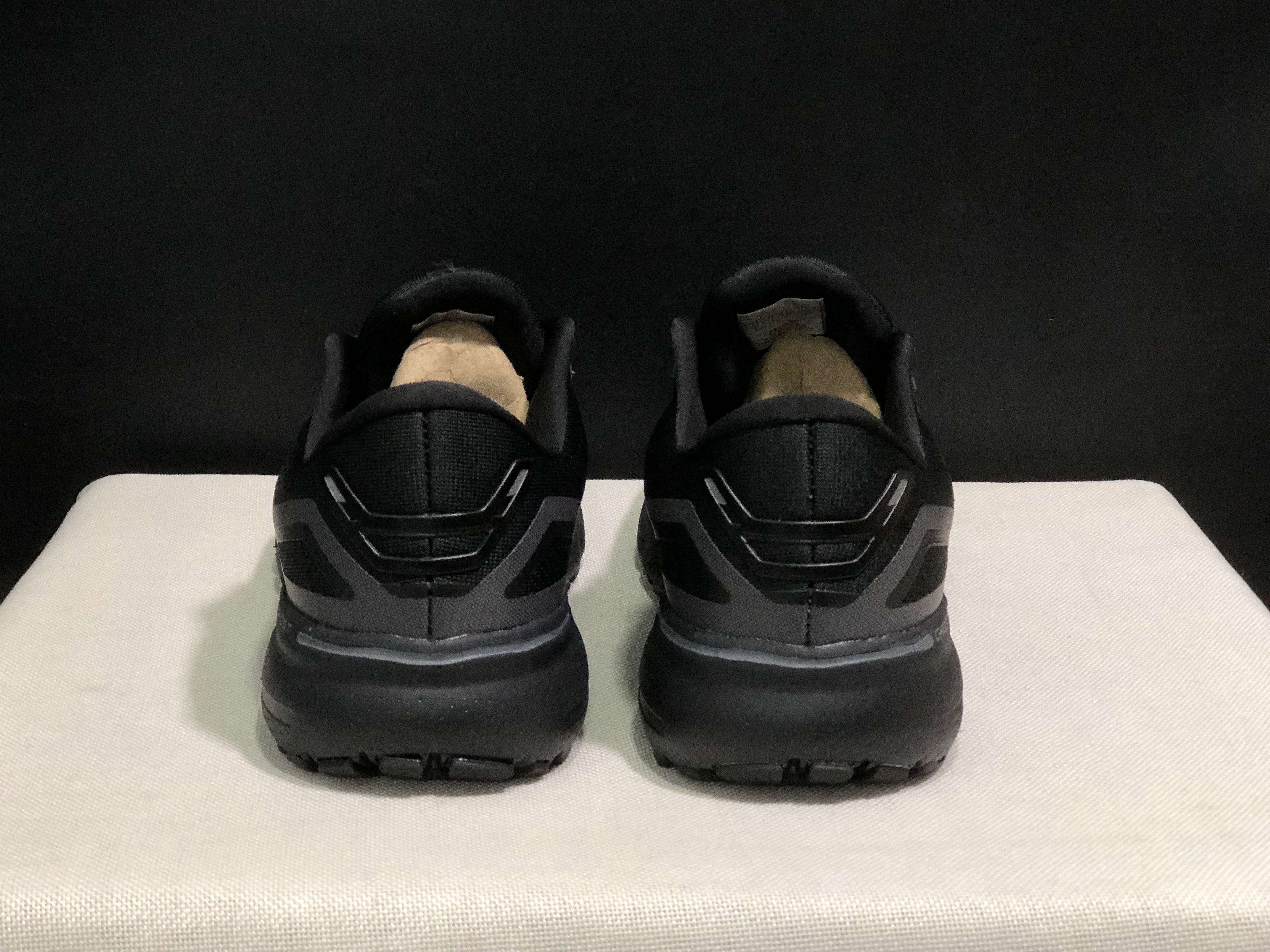 Brooks Ghost 15 Shock-absorbing Wear-resistant Low-top Running Shoes Black