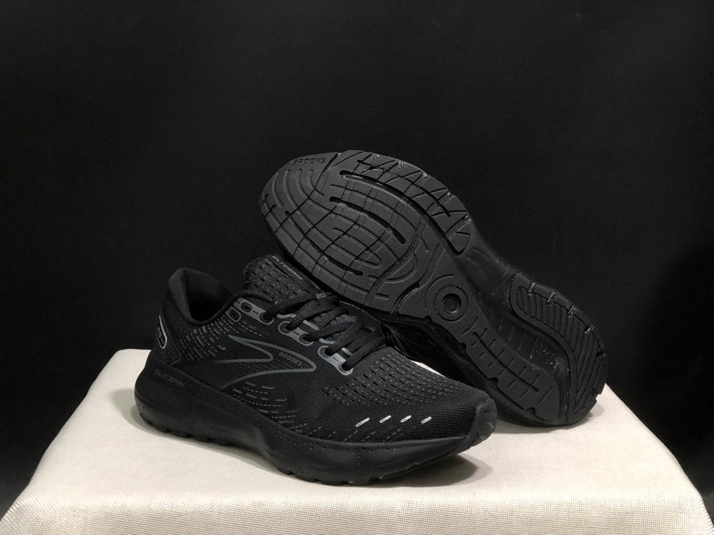 Brooks Glycerin GTS 20 Shock-absorbing Wear-resistant Running Shoes Black