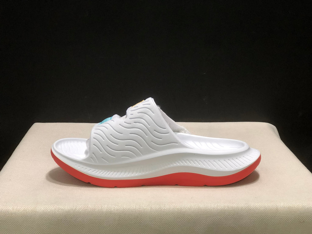Wtaps x Hoka One One Ora Luxe Comfortable Sandals White/Red