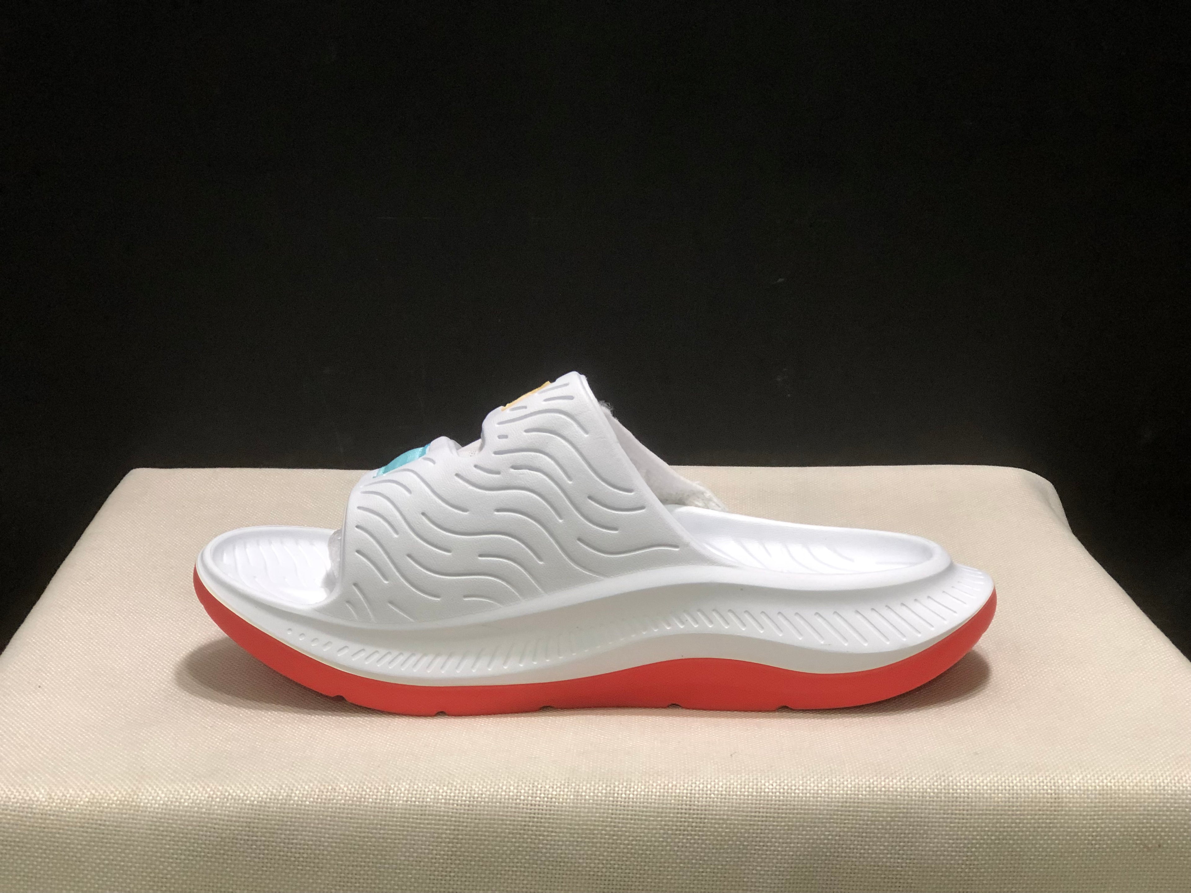 Wtaps x Hoka One One Ora Luxe Comfortable Sandals White/Red