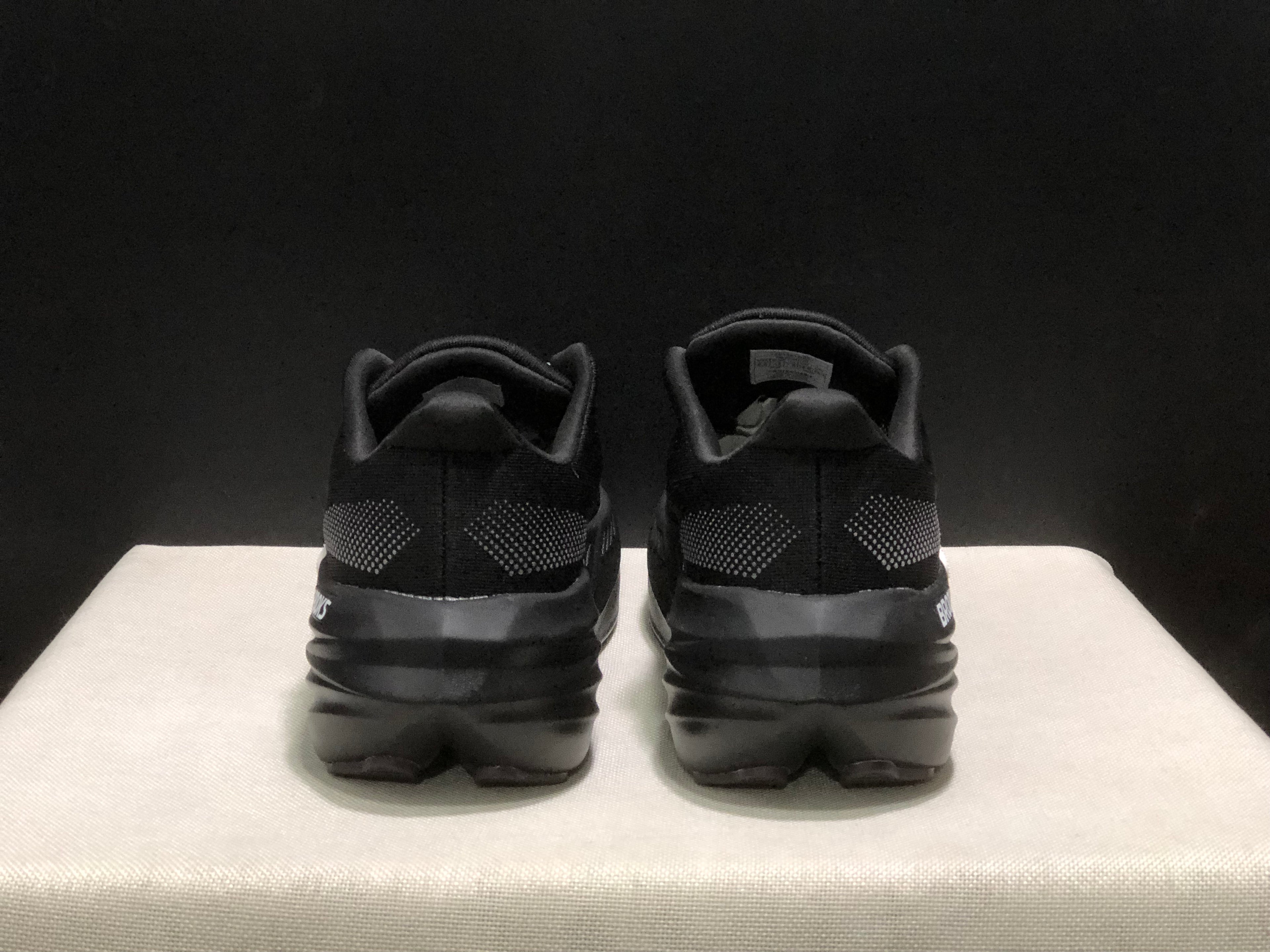 Brooks Glycerin Max Comfortable Low-top Running Shoes Black/Purple