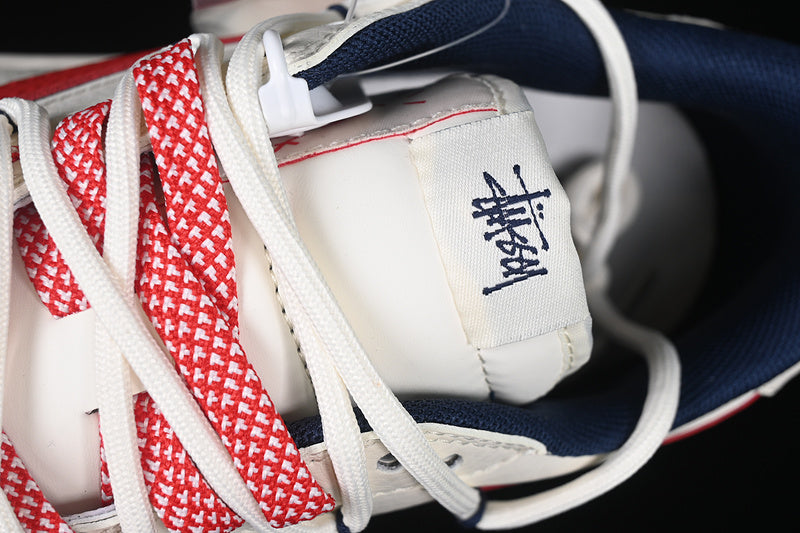 Travis Scott Fragment Design Nike Air Jordan 1 Low OG SP Red White Sneakers