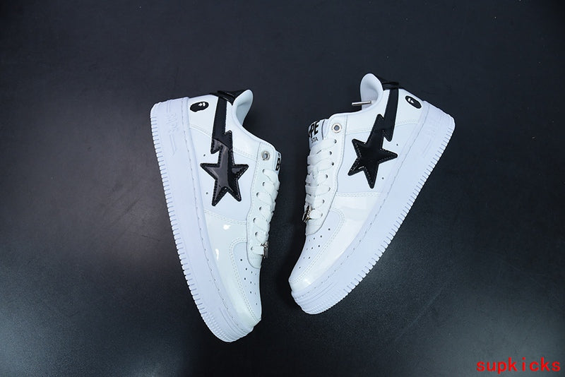 A Bathing Ape Bape Sta Sk8 White Black