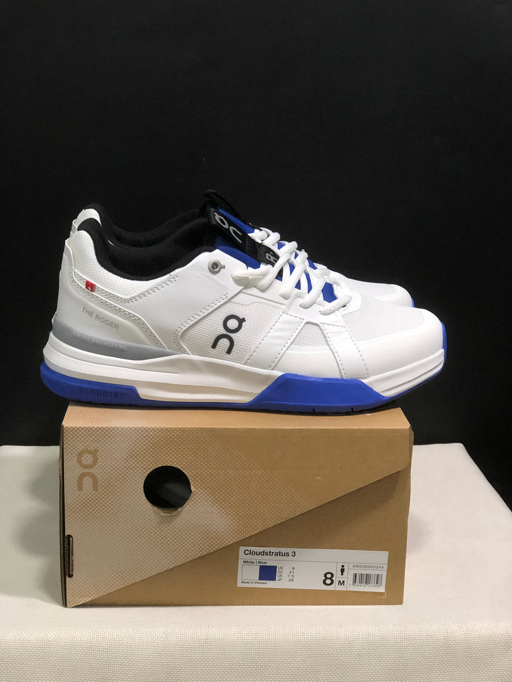 On Running The Roger Clubhouse Pro Anti-Slip Sports Shoes White/Blue