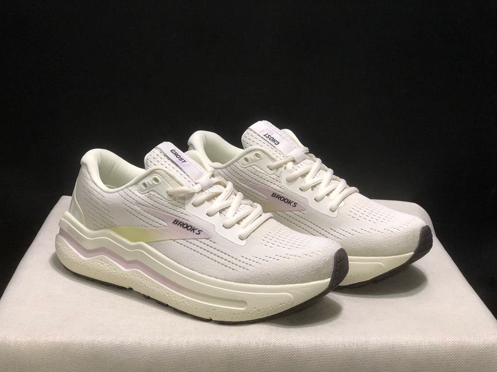 Brooks Ghost Max 2 Breathable Low-top Running Shoes Lavender Purple