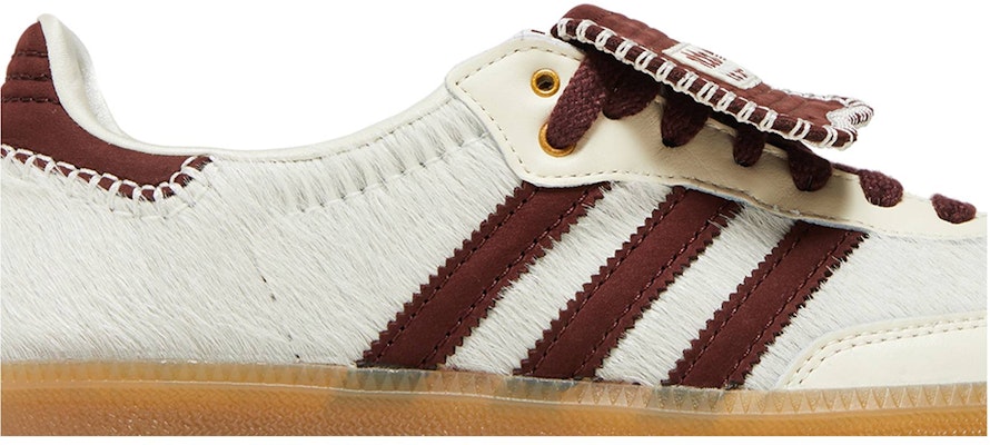 Wales Bonner Adidas Samba1 Cream White Pony IE0586 Lifestyle Shoes