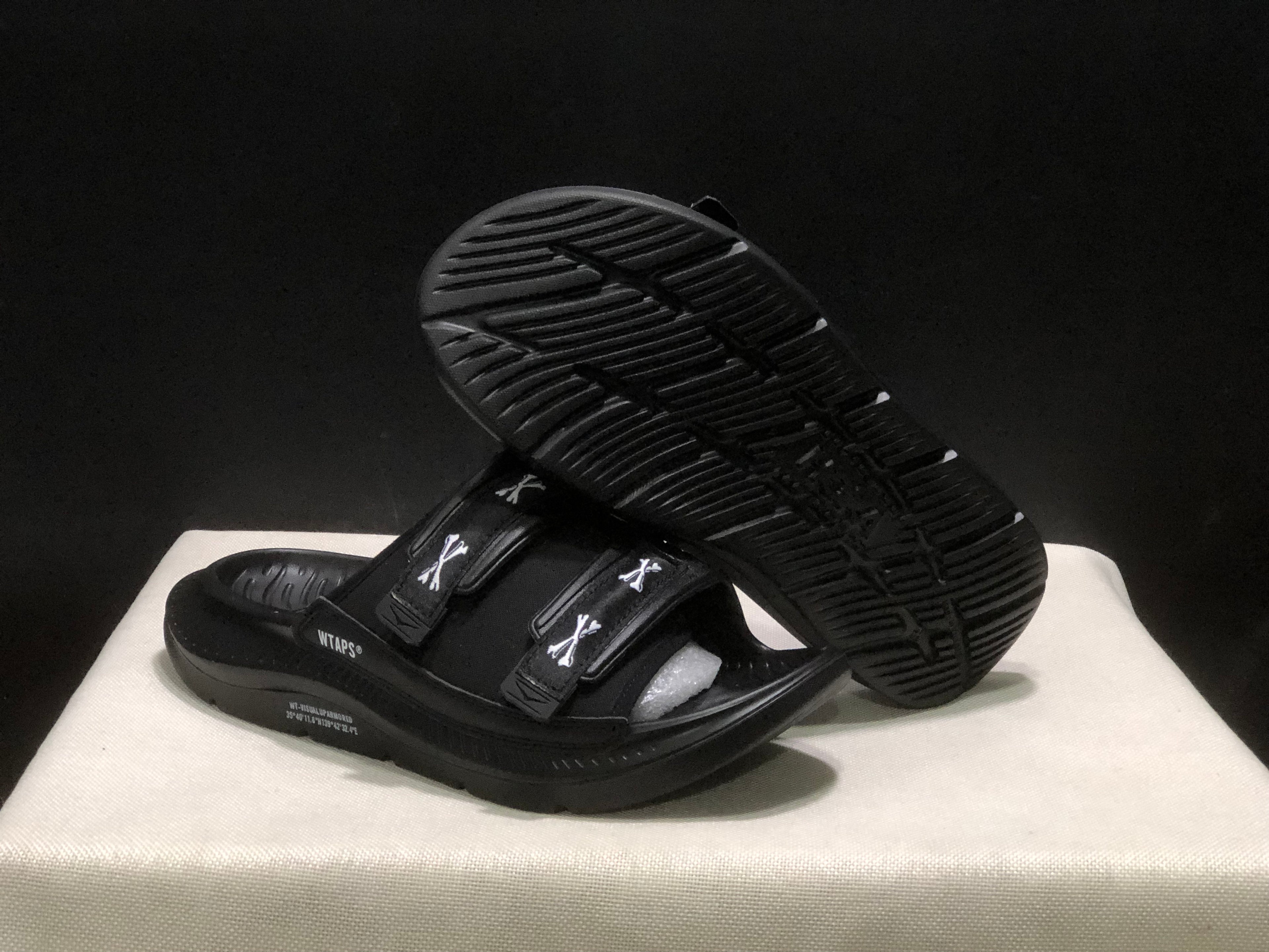 Wtaps x Hoka One One Ora Luxe Comfortable Sandals Black