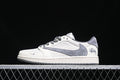 Travis Scott Fragment Design Nike Air Jordan 1 Low OG SP Grey White Casual Fashion Sneakers