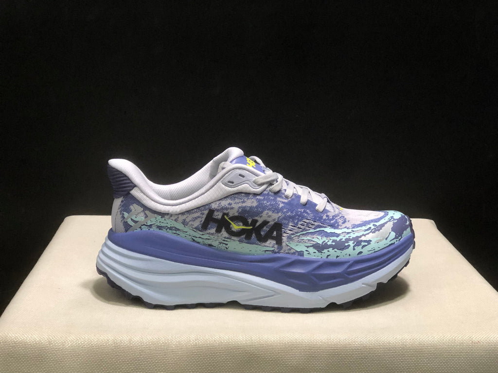 Hoka One One Stinson 7 Comfortable Anti-slip Outdoor Running Shoes Sneakers Light Purple