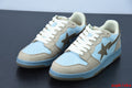A Bathing Ape Bape Sta Low Gray Blue Black