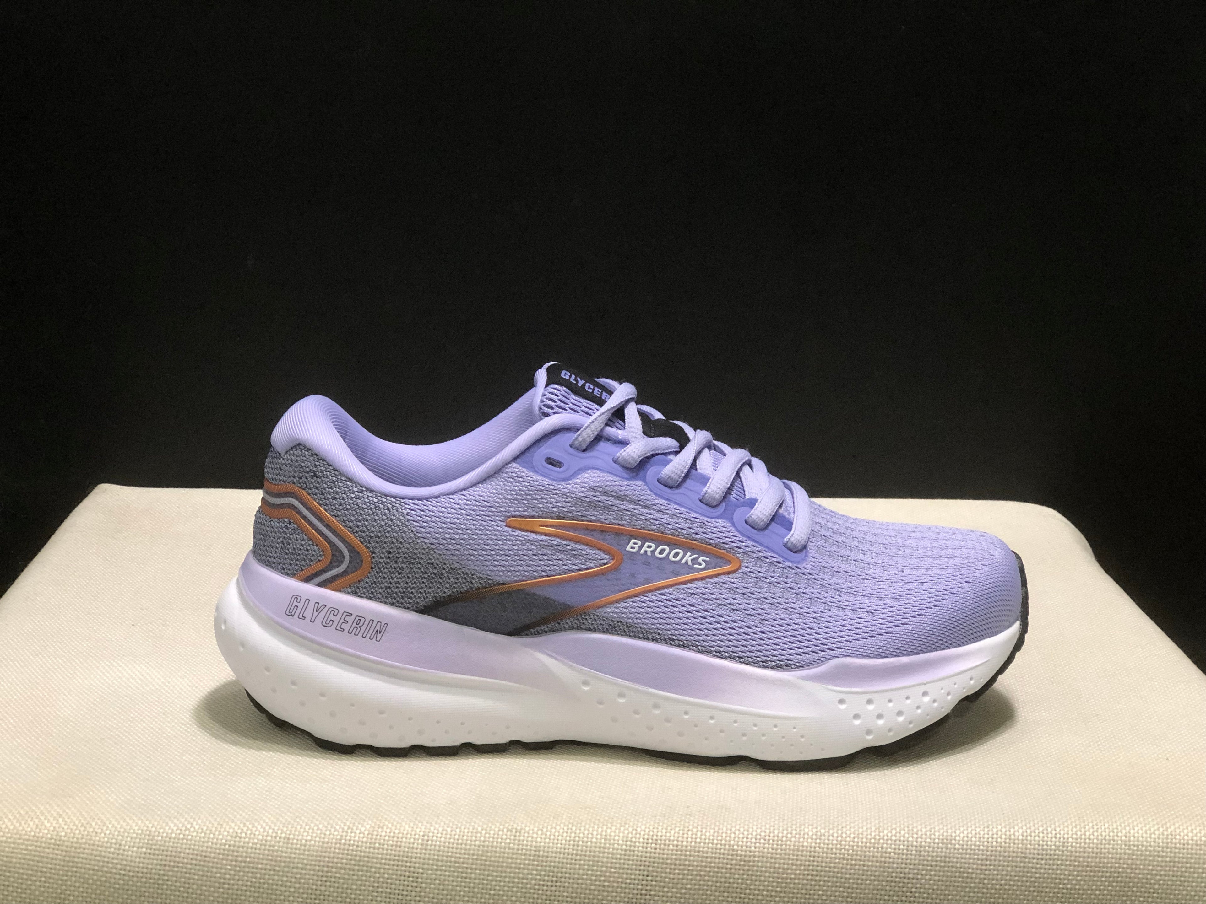 Brooks Glycerin 21 Low-top Casual Running Shoes Purple