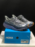 Hoka One One Stinson 7 Comfortable Anti-slip Outdoor Running Shoes Sneakers Gray