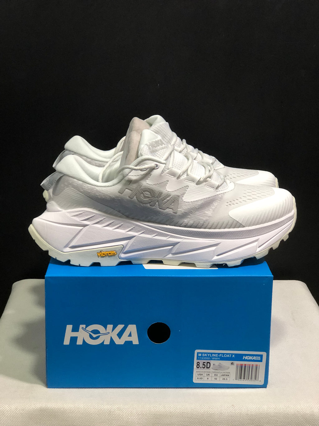 Hoka One One Skyline Float X Outdoor Running Shoes Sneakers White