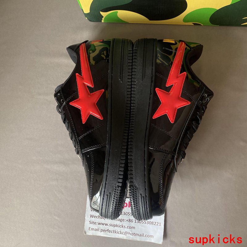 A Bathing Ape Bape Sta Low Shark Black