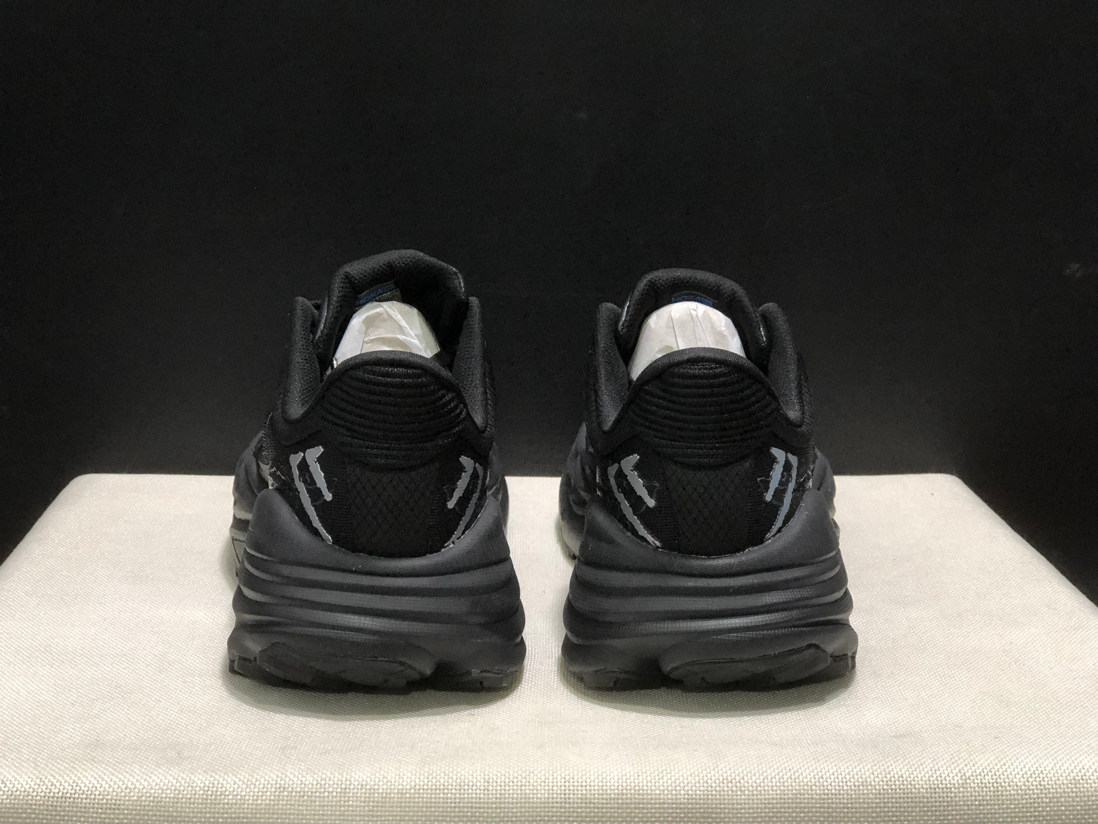 Hoka One One Stinson 7 Comfortable Anti-slip Outdoor Running Shoes Sneakers Black