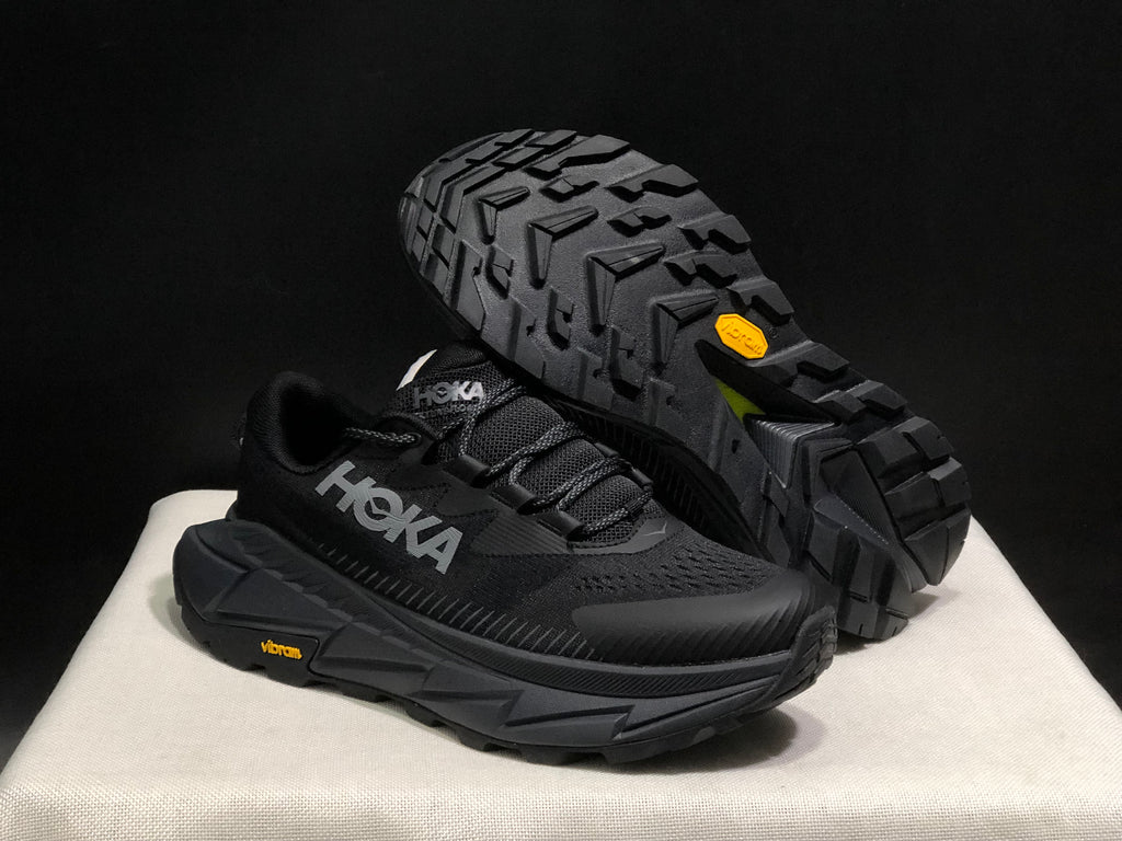 Hoka One One Skyline Float X Outdoor Running Shoes Sneakers Black