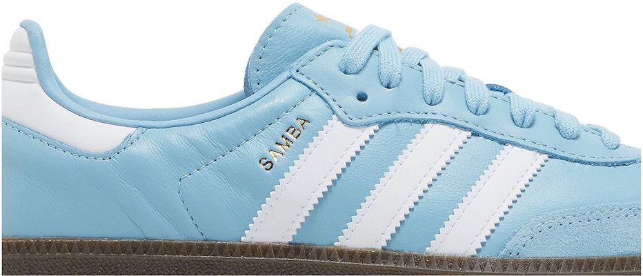 Argentina Adidas Samba1 Team Clear Blue HQ7037 Lifestyle Shoes