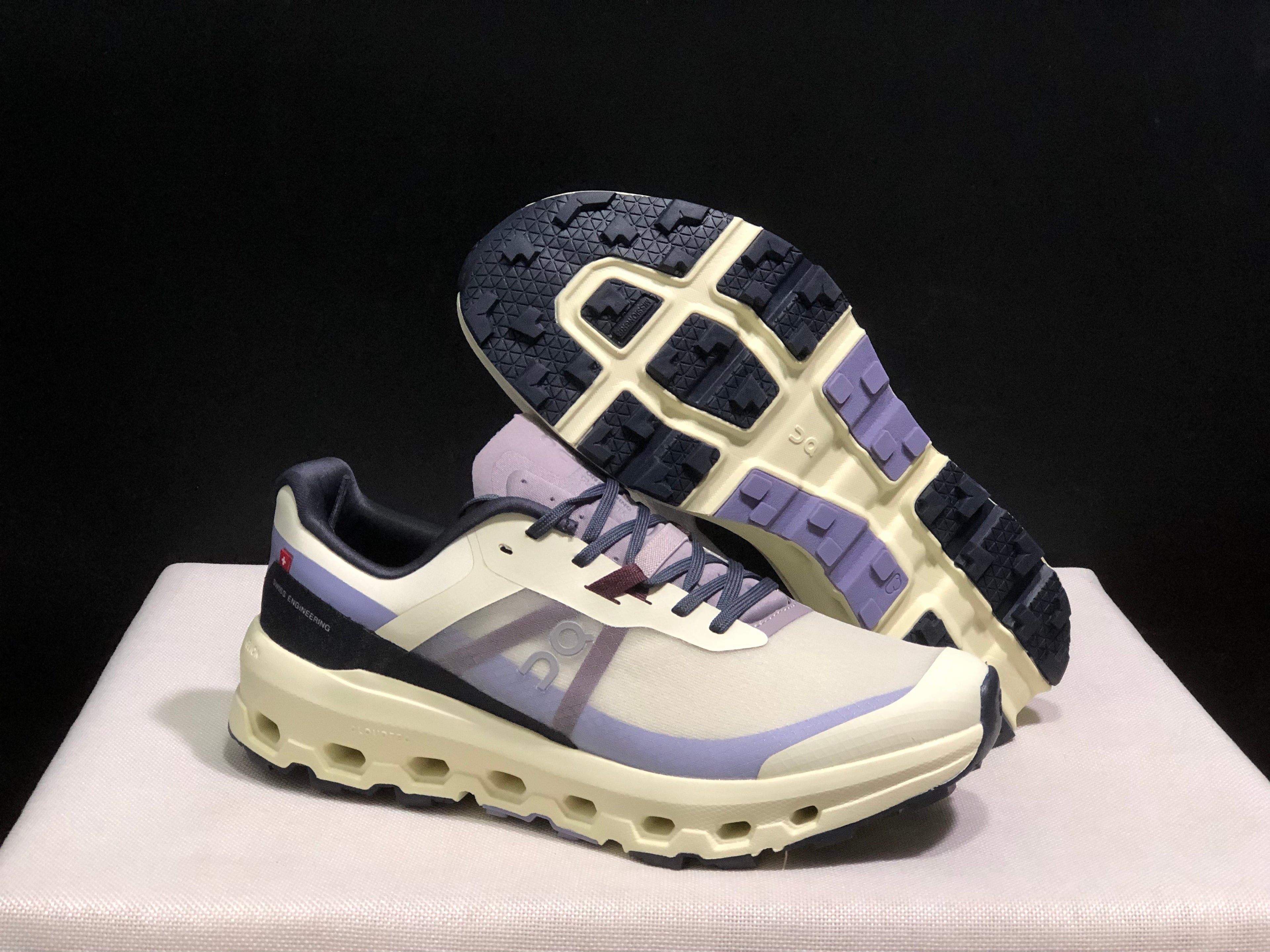 On Running Cloudvista 2 Waterproof Trail Running Shoes Ivory/Light Purple
