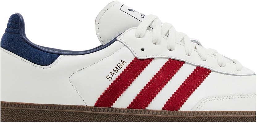 Adidas Samba1 OG Team Victory Red Night Indigo White IH4881 Lifestyle Shoes