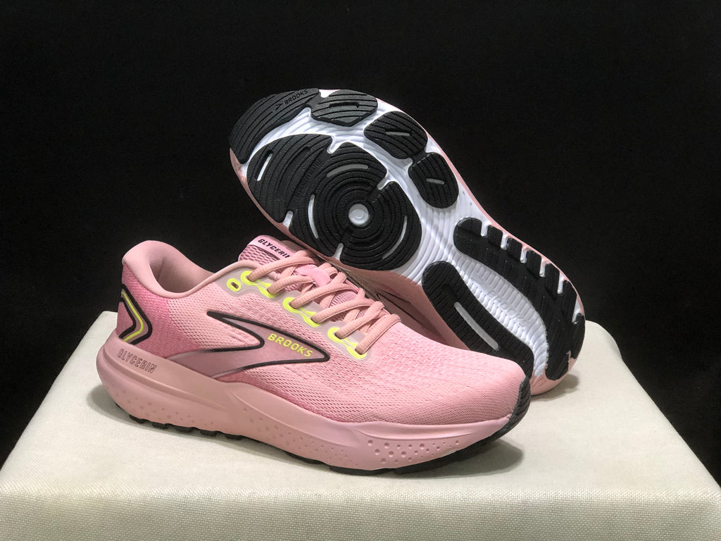 Brooks Glycerin 21 Low-top Casual Running Shoes Differential Pink