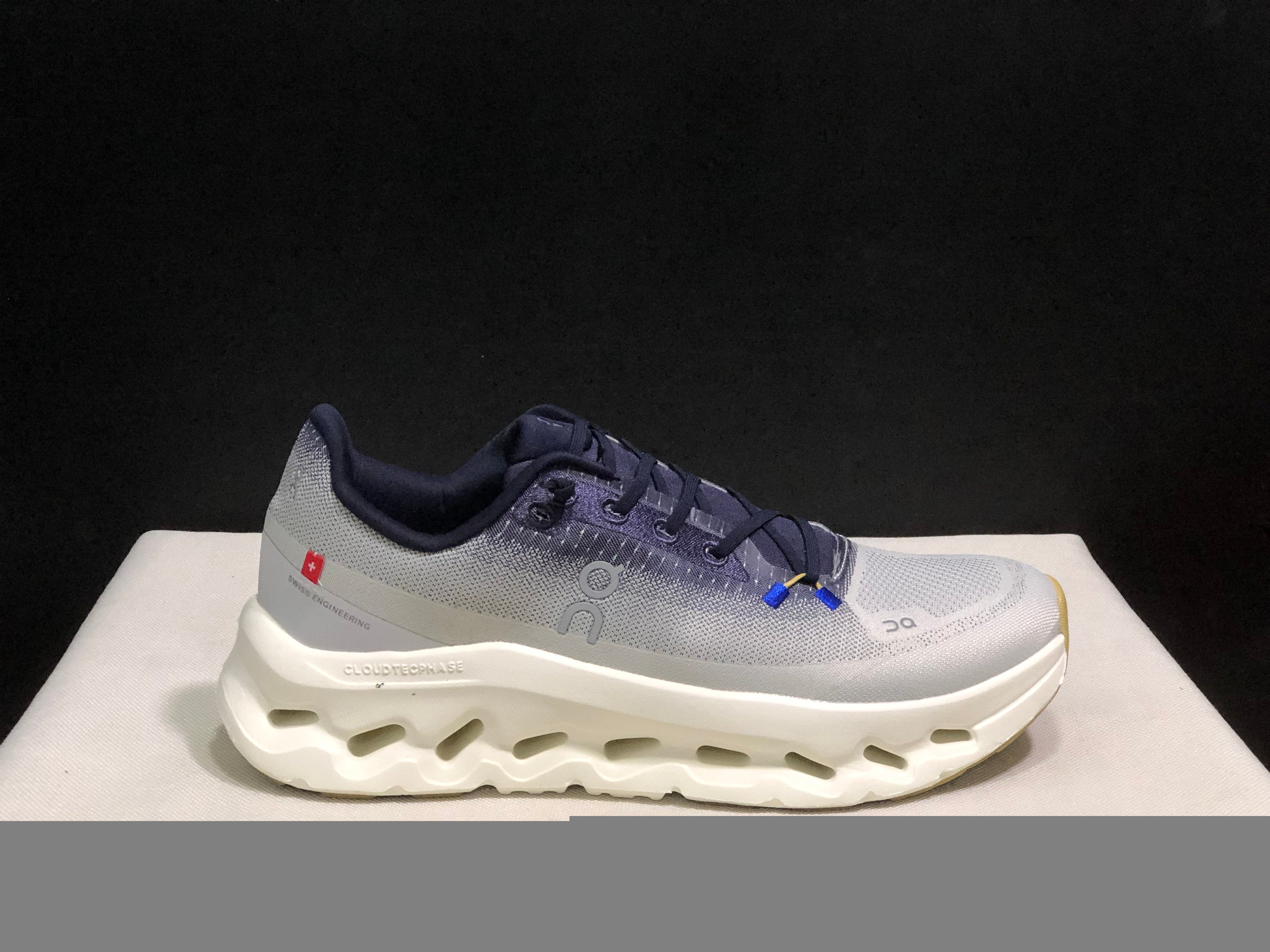 On Running Cloudtilt Durable Casual Life Shoes Navy/Light Grey