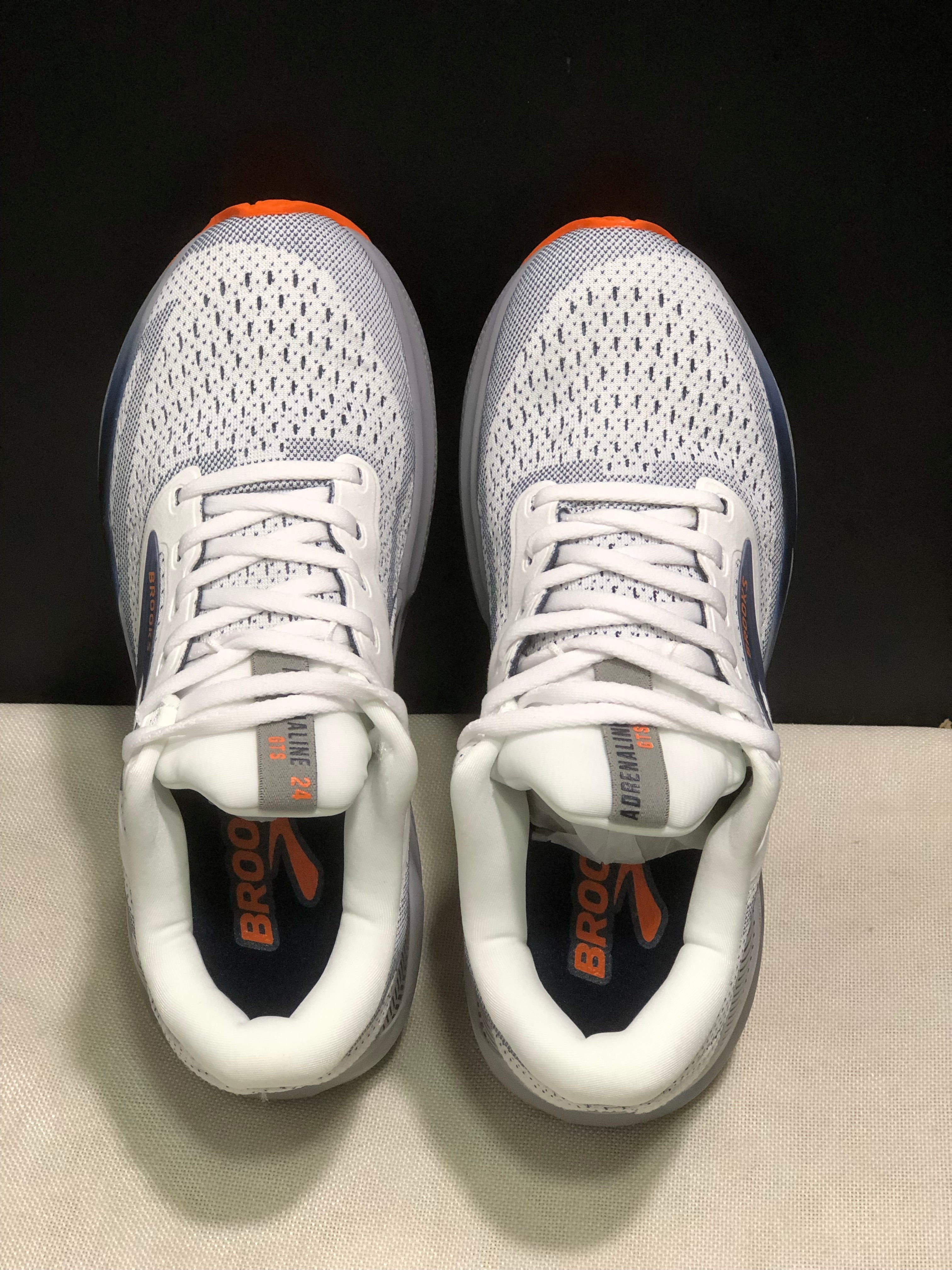 Brooks Adrenaline GTS 24 Casual Running Shoes White/Peacoat/Alioy