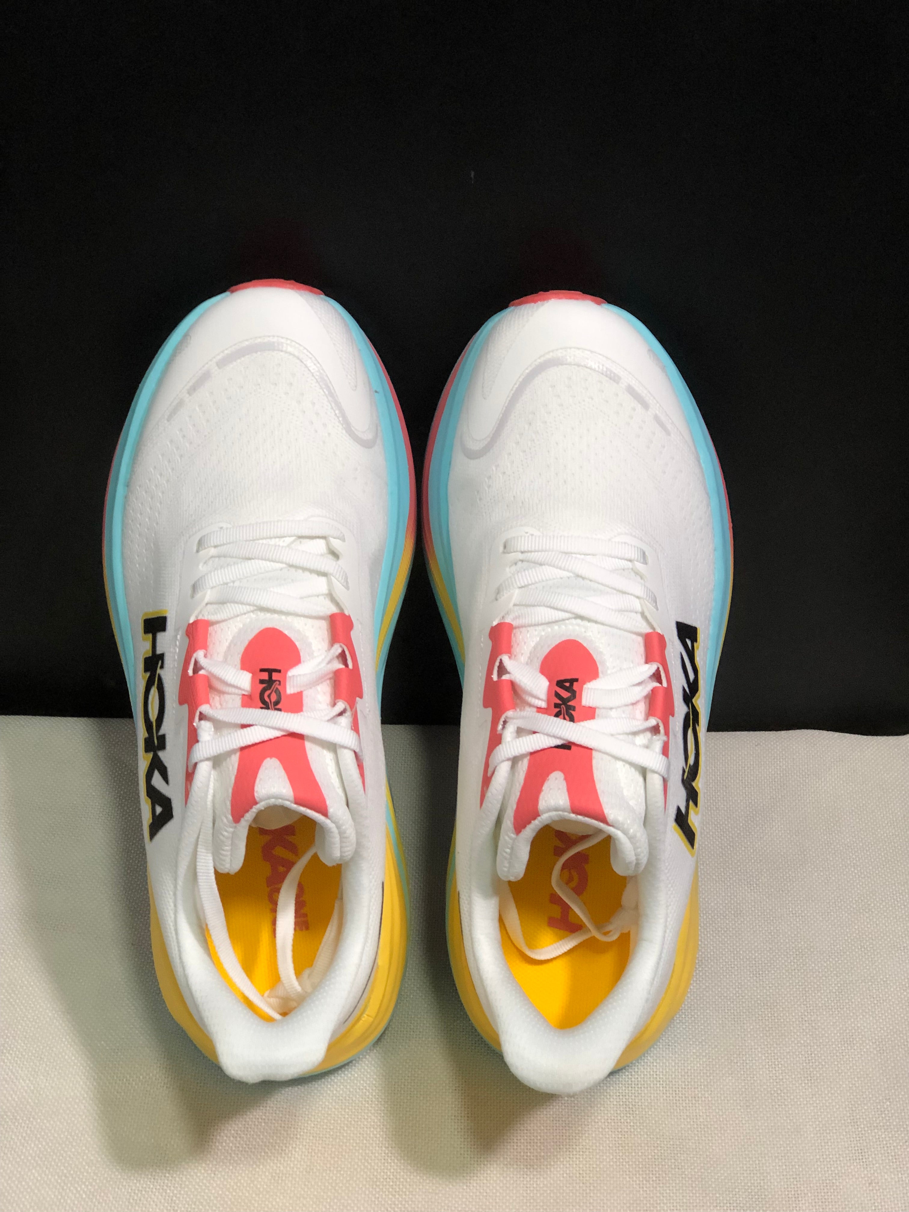 Hoka One One Skyward X White Anti-slip Wear-resistant Running Shoes Sneakers