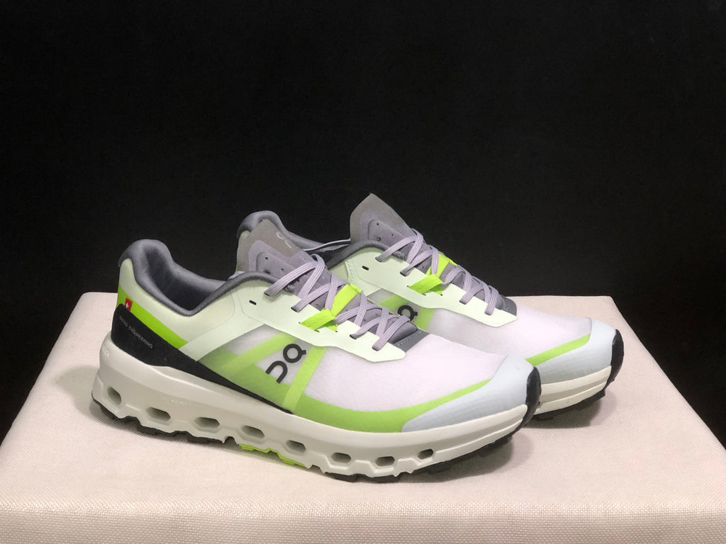 On Running Cloudvista 2 Waterproof Trail Running Shoes Grey/Ivory/Green