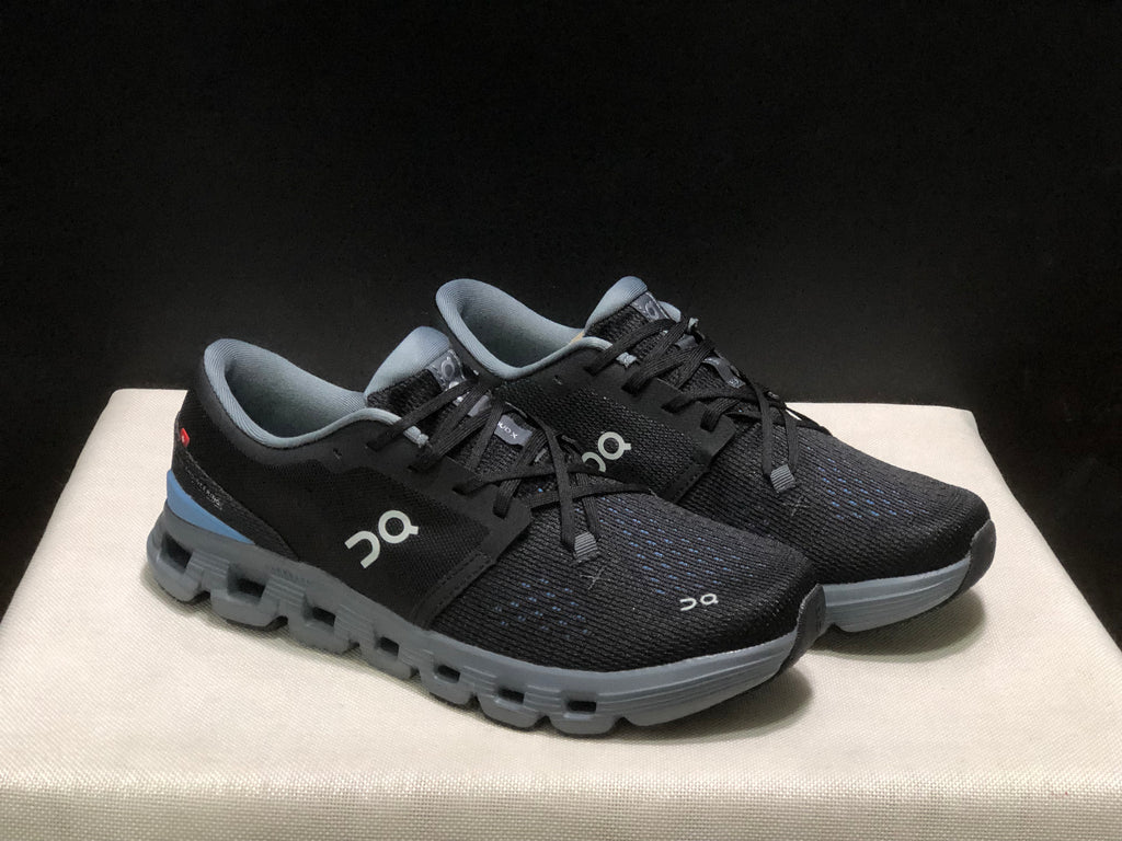 On Running Cloud X4 Comfortable Running Shoes Black/Ash