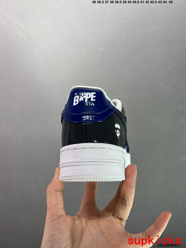 A Bathing Ape1 Bape Sta Low Black Blue