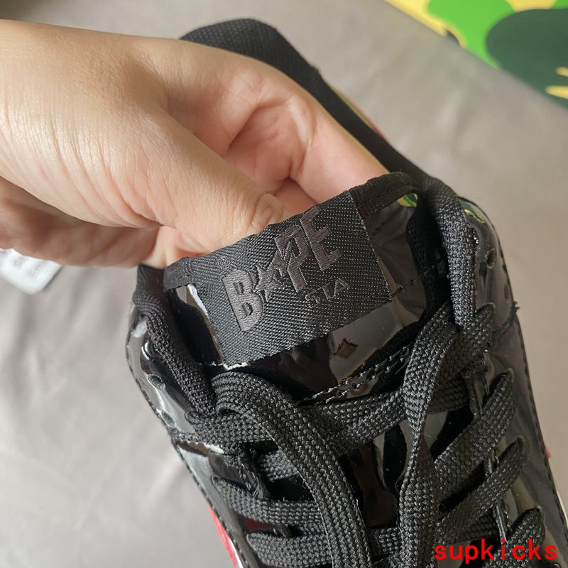 A Bathing Ape Bape Sta Low Shark Black