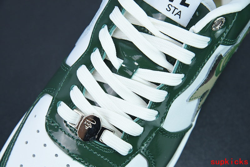 A Bathing Ape Bape Sta Low Dark Green Camo