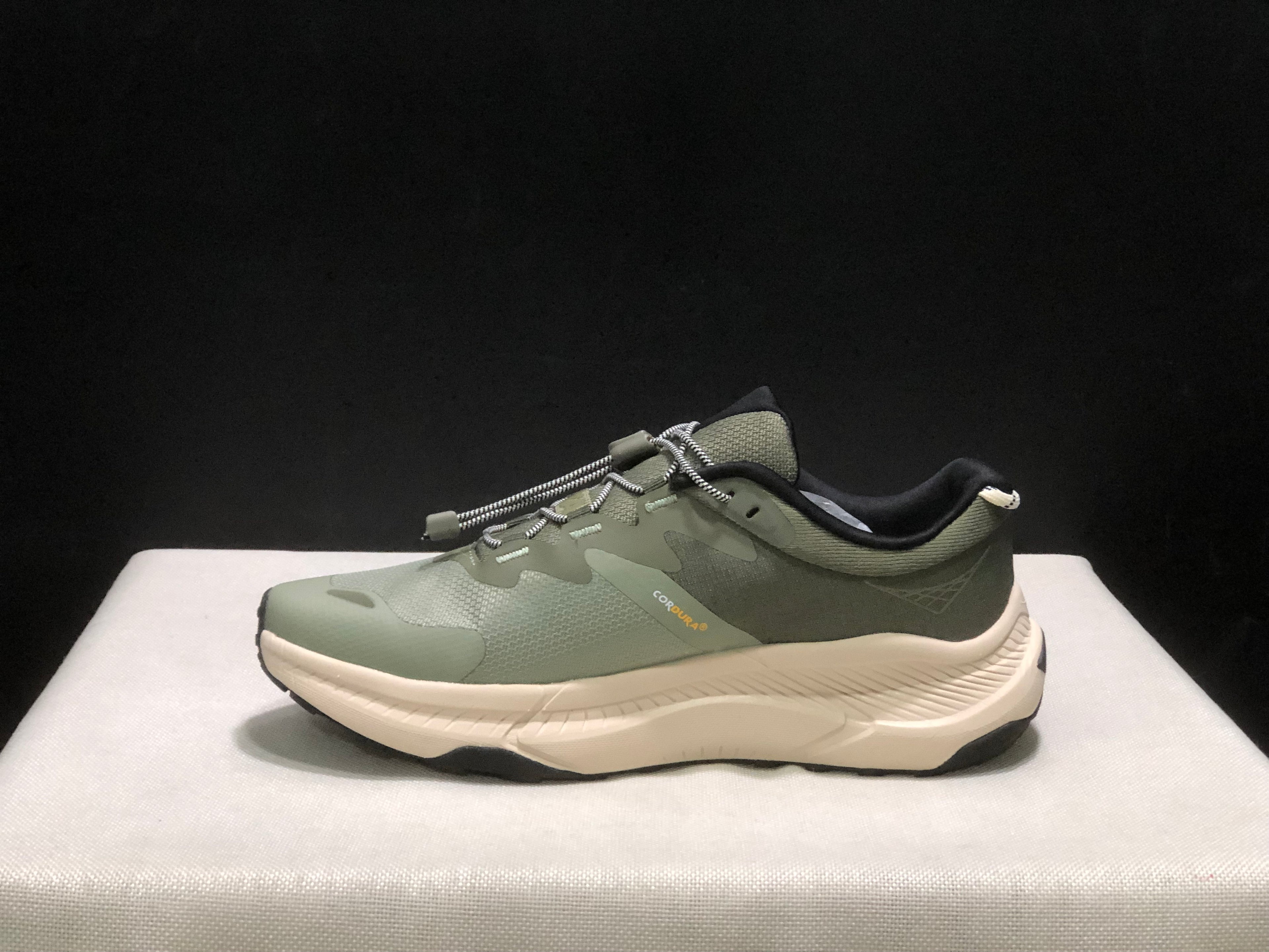 Hoka One One Transport Drawstring Low-top Running Shoes Sneakers Green