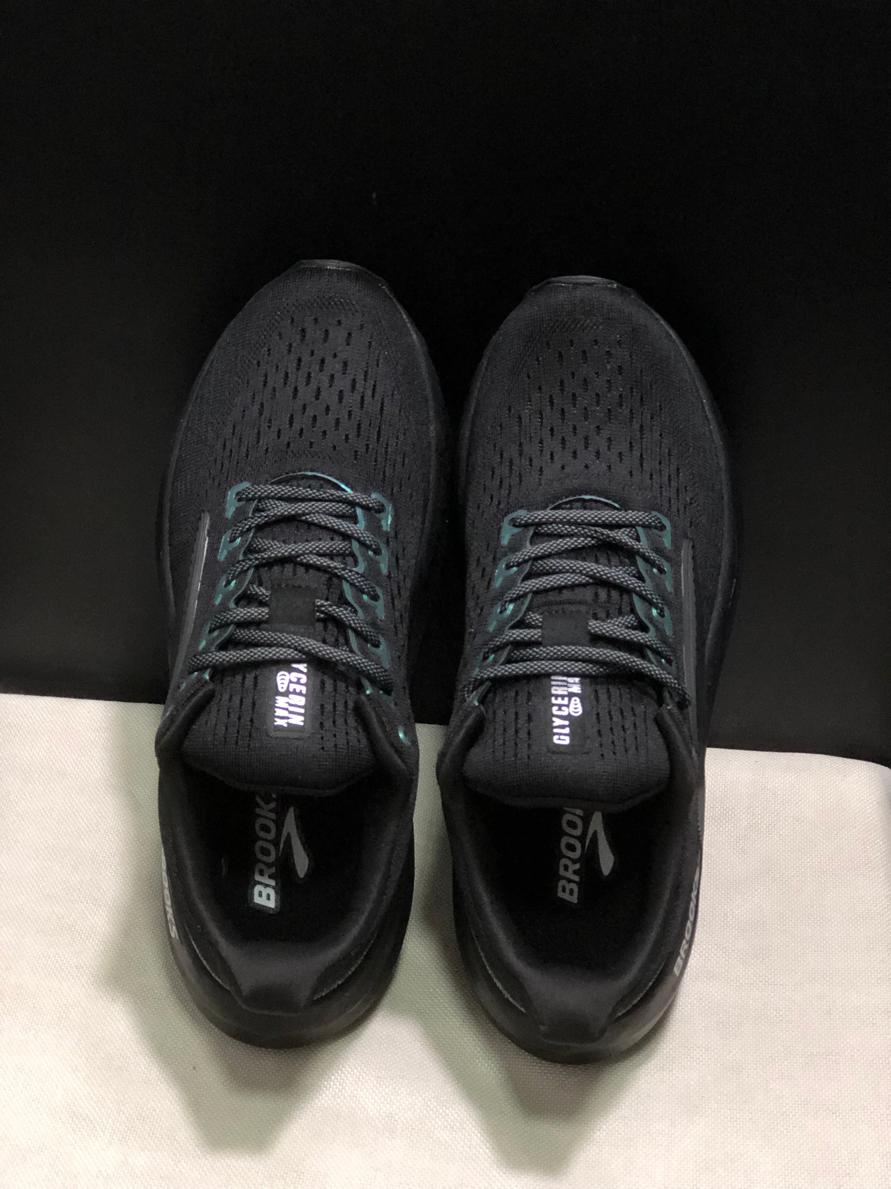 Brooks Glycerin Max Comfortable Low-top Running Shoes Black