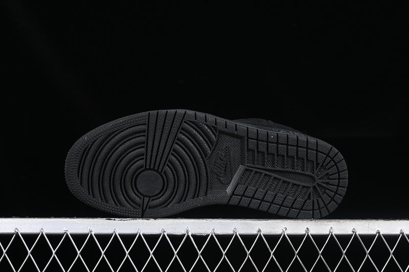 Travis Scott Nike Air Jordan 1 Low Louis Vuitton Pure Black Sneakers