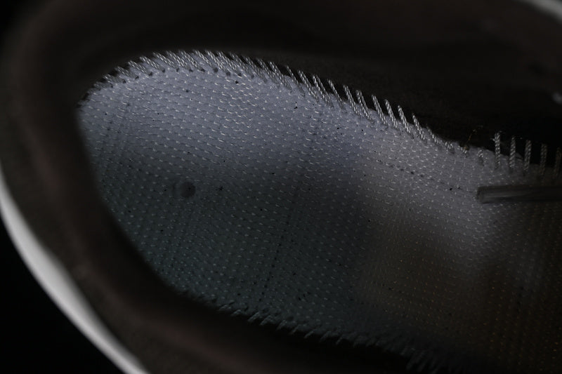 Travis Scott Nike Air Jordan Cut The Check Brown Sole Black White Sneakers