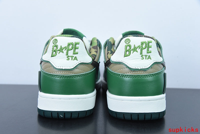 A Bathing Ape Bape Sta Sk8 Green Camo