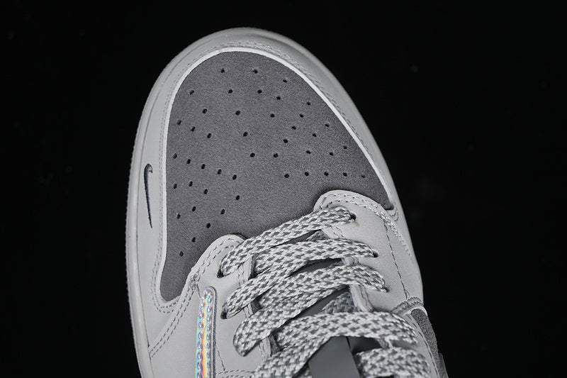 Travis Scott Fragment Design Nike Air Jordan 1 Low The North Face OG SP Grey Sneakers