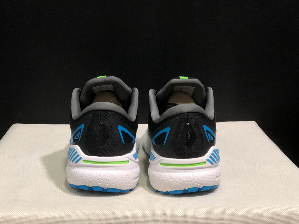 Brooks Adrenaline GTS 23 Shock-absorbing Wear-resistant Low-top Running Shoes Black/Ocean Blue