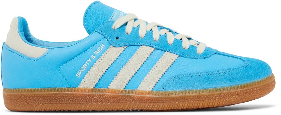 Sporty Rich Adidas Samba1 OG Blue Rush IE6975 Lifestyle Shoes