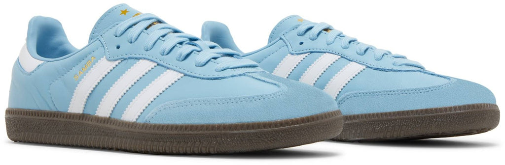 Argentina Adidas Samba1 Team Clear Blue HQ7037 Lifestyle Shoes