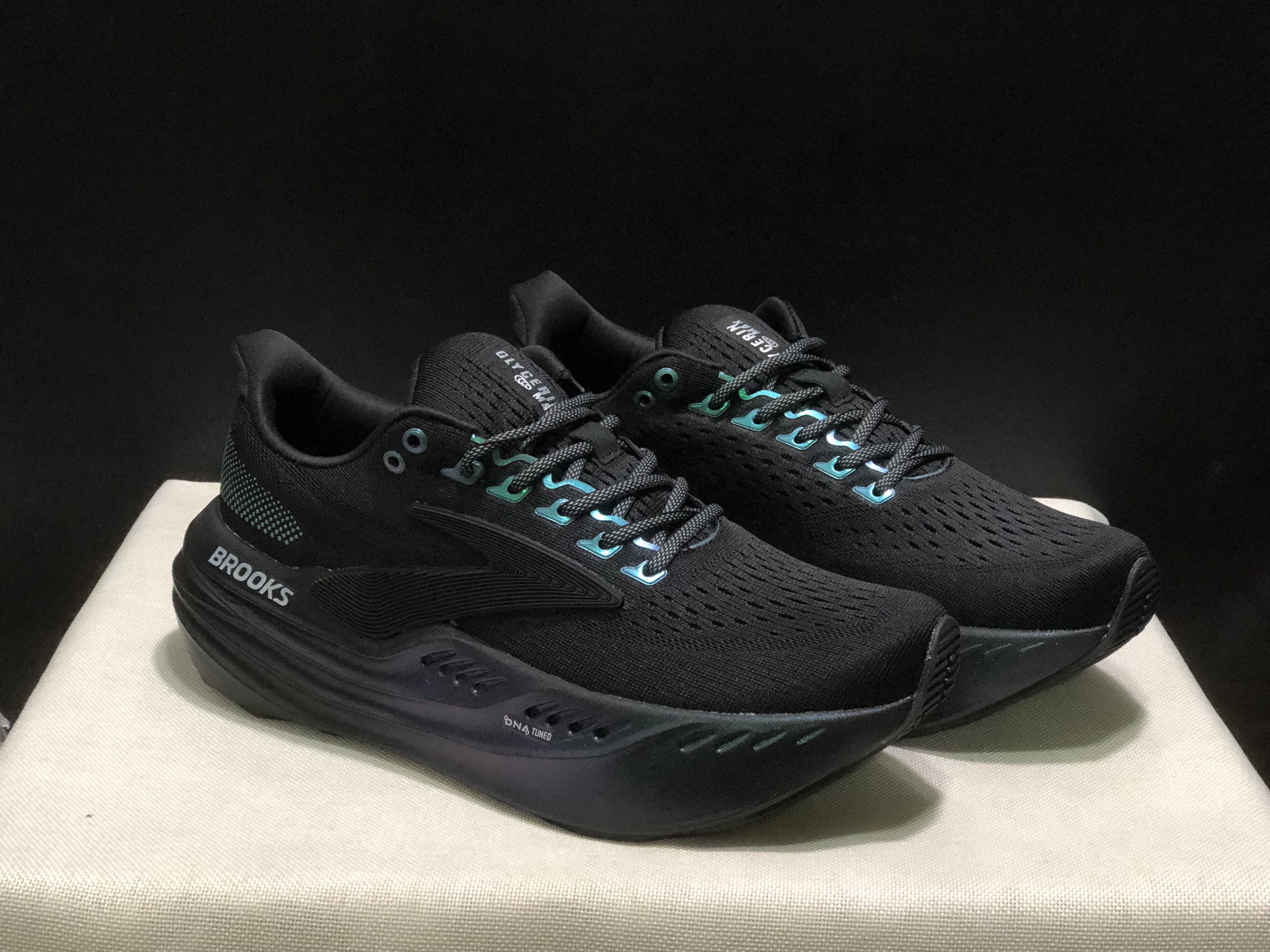 Brooks Glycerin Max Comfortable Low-top Running Shoes Black