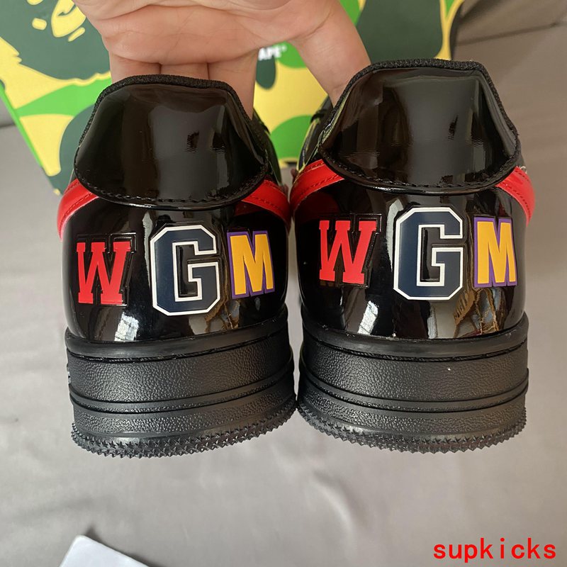 A Bathing Ape Bape Sta Low Shark Black