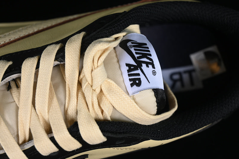 Travis Scott Nike Air Jordan 1 Low OG Yellow Black Sneakers