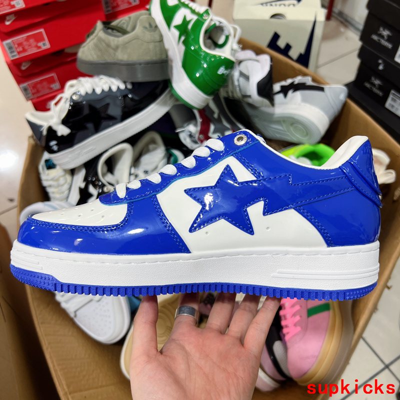 A Bathing Ape Bape Sta Sk8 Low Royal