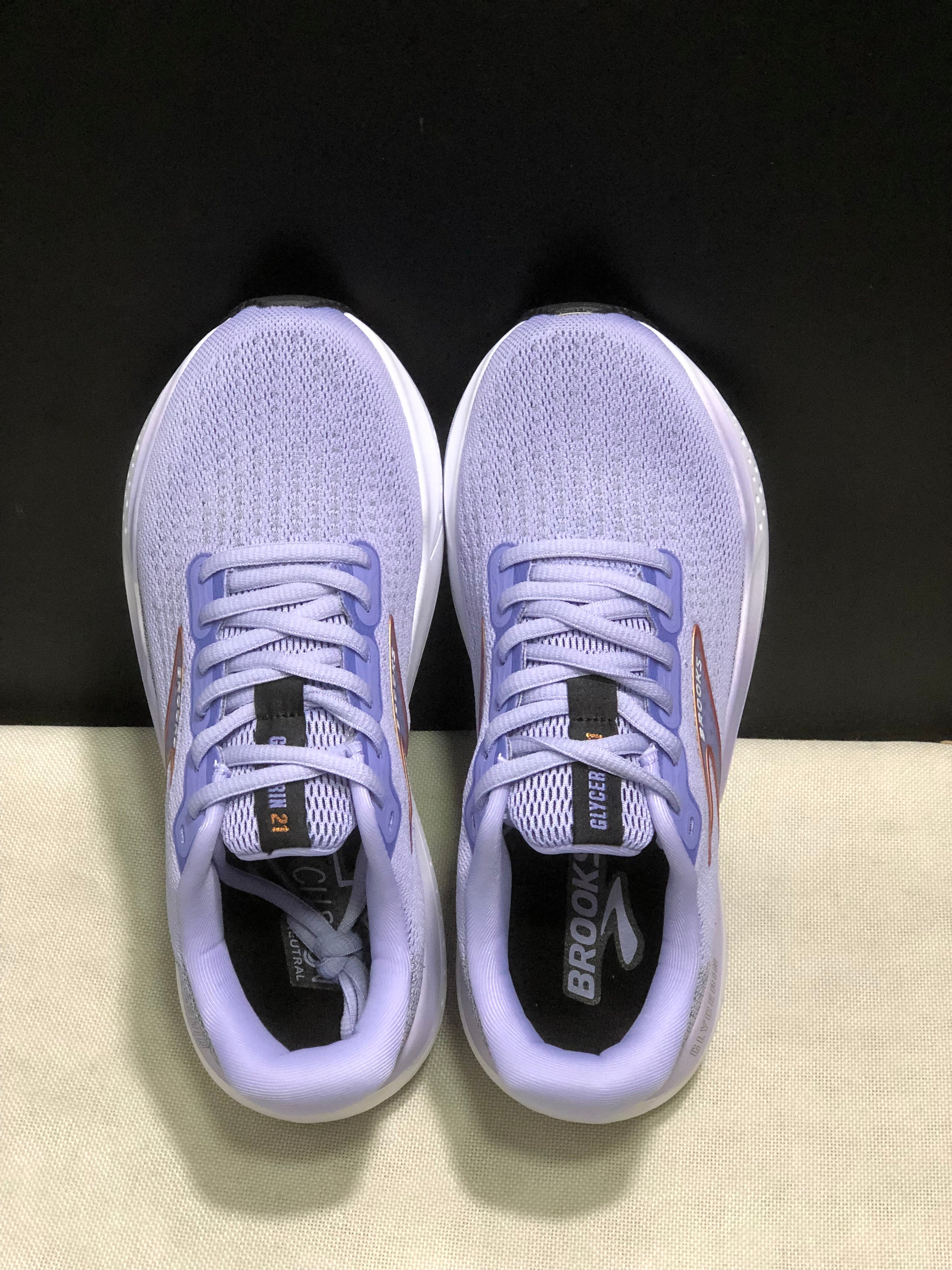 Brooks Glycerin 21 Low-top Casual Running Shoes Purple