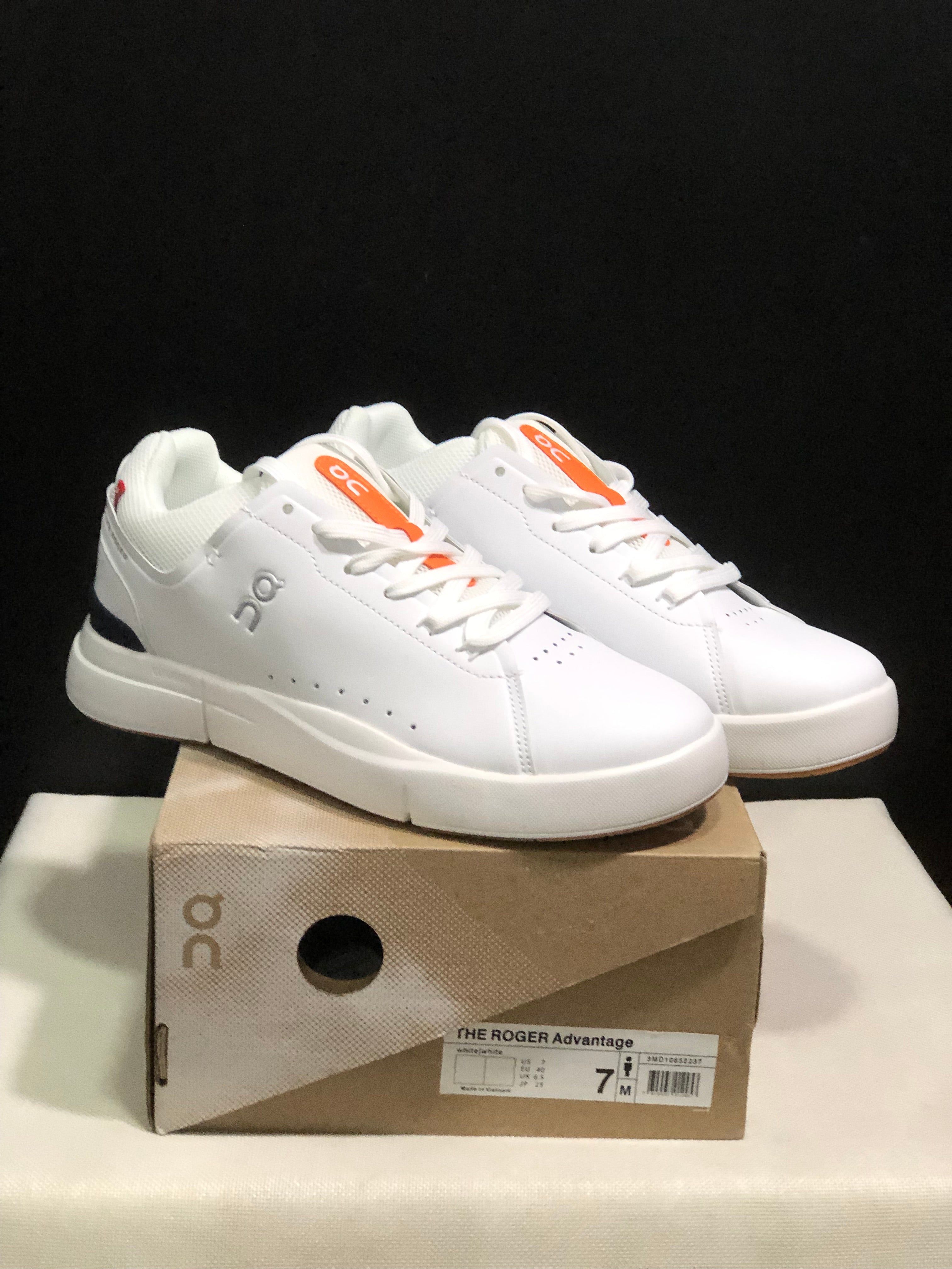 On Running The Roger Spin White Board Shoes