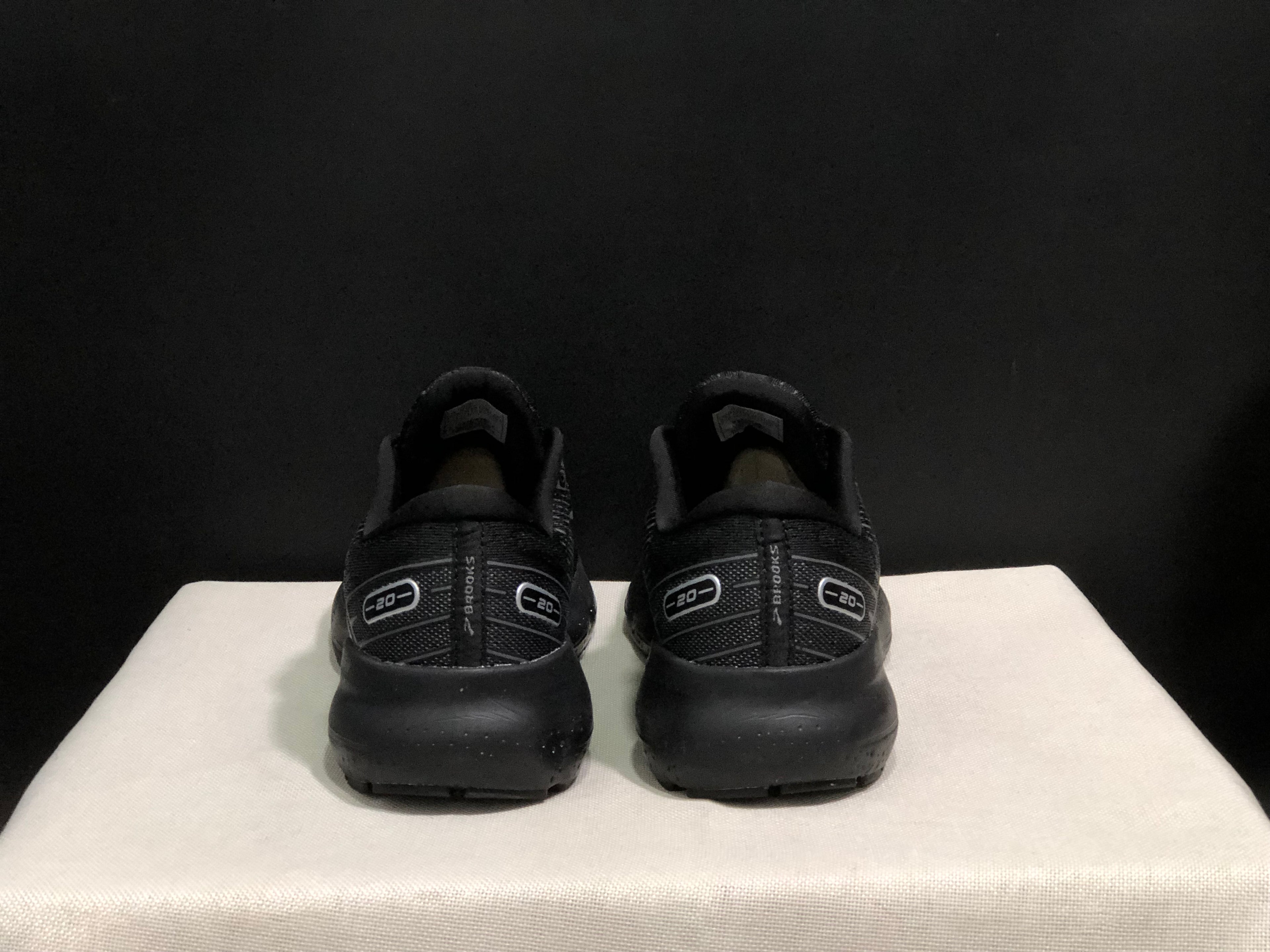 Brooks Glycerin GTS 20 Shock-absorbing Wear-resistant Running Shoes Black