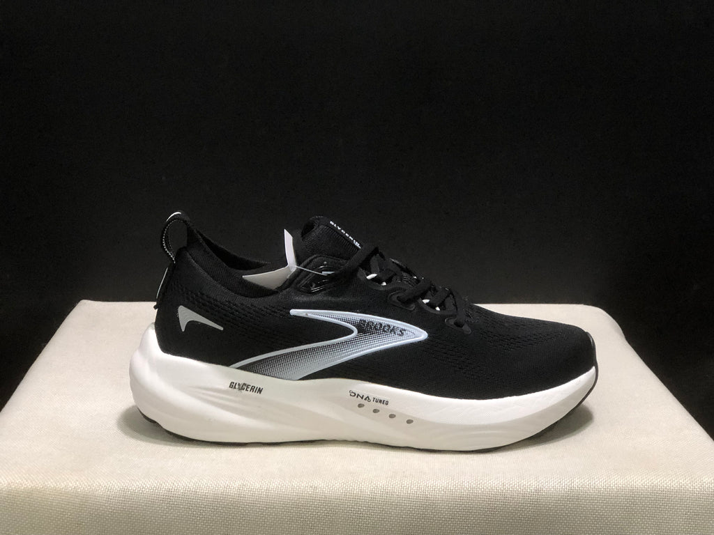 Brooks Glycerin 22 Comfortable Running Shoes Black/White
